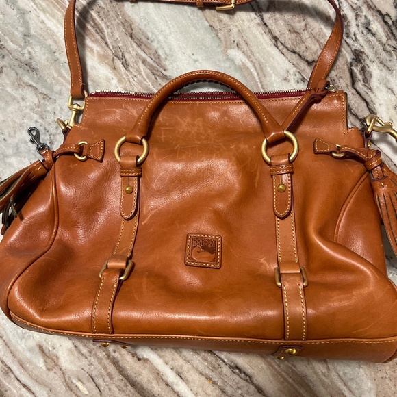 Dooney and Burke Florentine Satchel - Picture 1 of 5